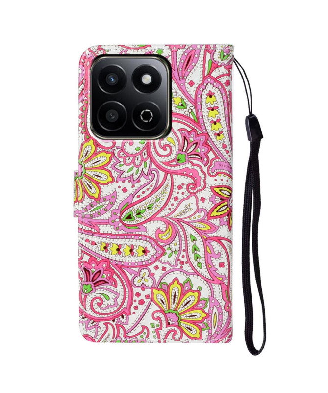 Paisley - Housse Honor 200 Smart avec Motif Floral