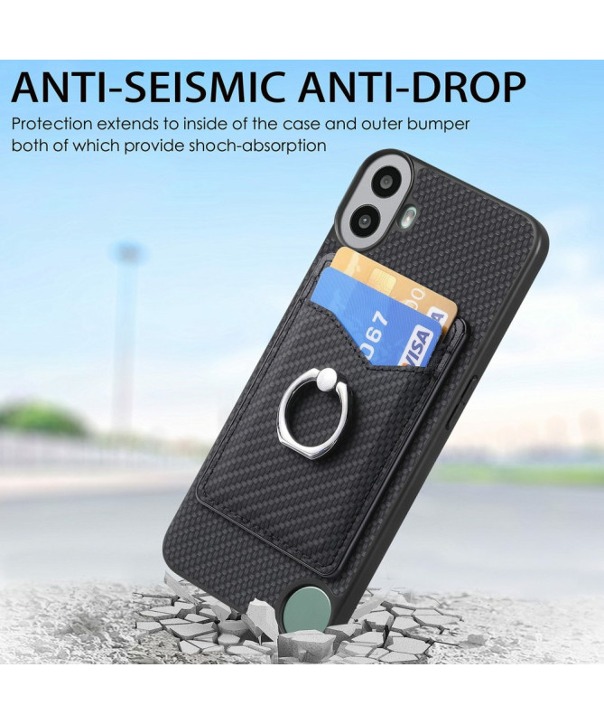 Lincero - Coque Nothing CMF Phone 1 Multifonction avec Anneau