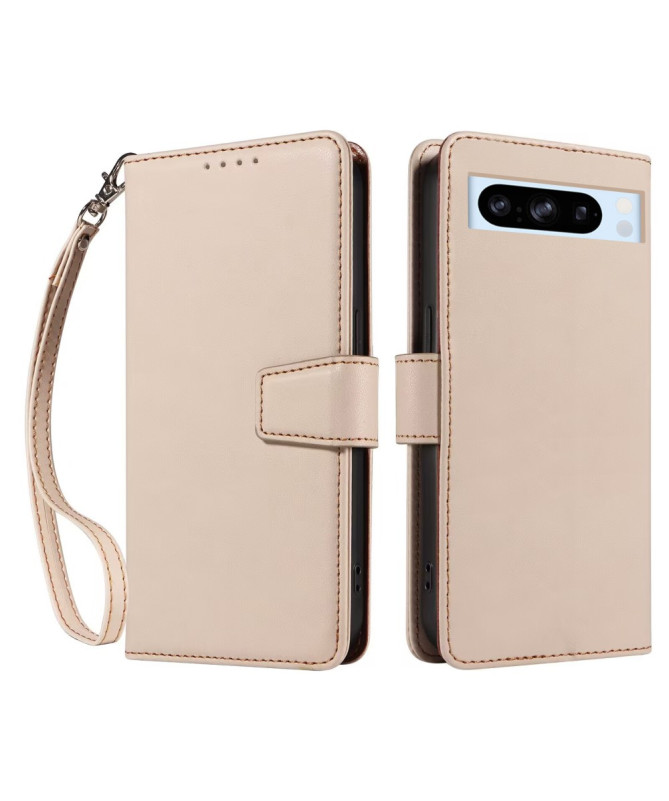 Arendal - Housse Google Pixel 8 Pro en Simili Cuir à Lanière