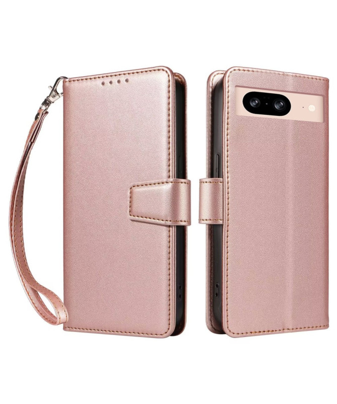 Arendal - Housse Google Pixel 8 en Simili Cuir à Lanière