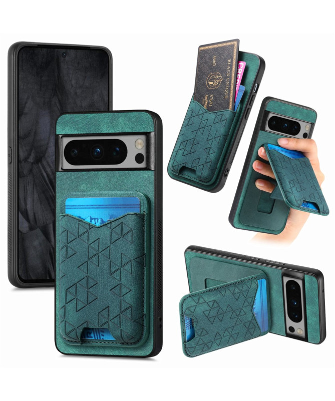 Dorys - Coque Google Pixel 8 Pro avec Porte-Carte et Support