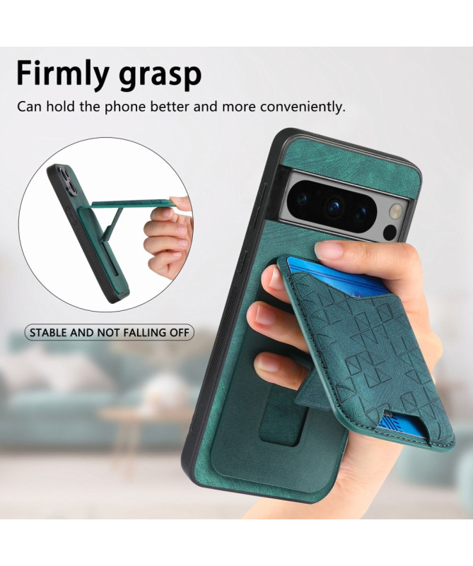 Dorys - Coque Google Pixel 8 Pro avec Porte-Carte et Support