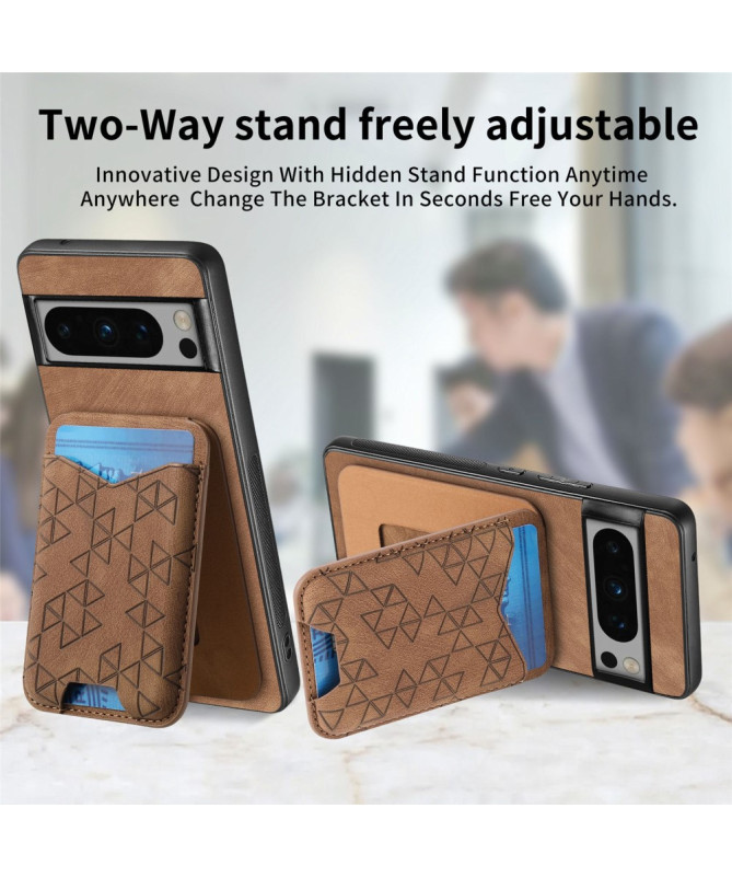 Dorys - Coque Google Pixel 8 Pro avec Porte-Carte et Support