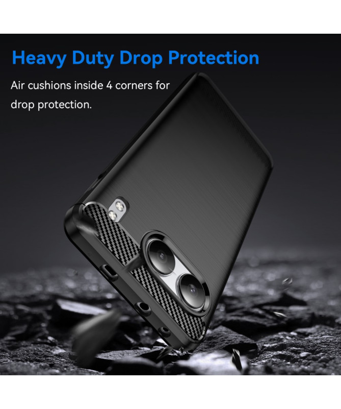 Carbon Shield - Coque OnePlus Nord 4 Design Fibre de Carbone