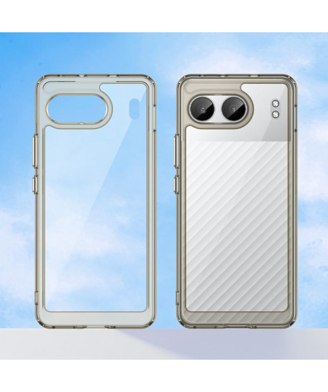 Coque OnePlus Nord 4 Transparente Contour Couleuré