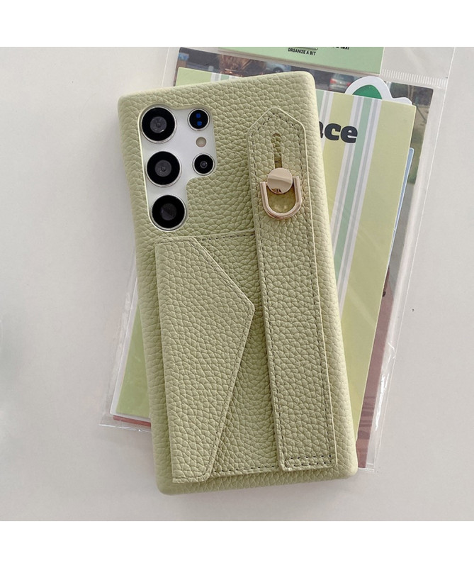 Lantid - Coque Samsung Galaxy S23 Ultra avec pochette et anse