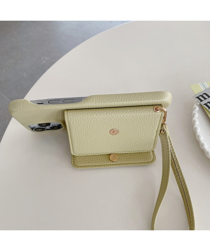 Coque iPhone 13 Pro Max avec miroir intégré à lanière