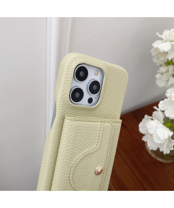 Coque iPhone 13 Pro Max avec miroir intégré à lanière