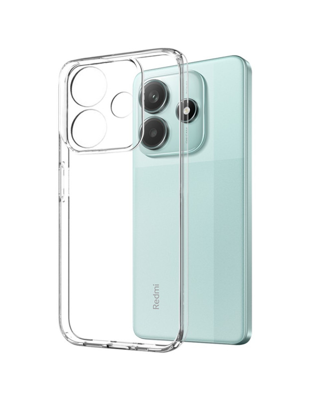 Clarios - Coque Xiaomi Redmi Note 14 Transparente avec Protection Complète