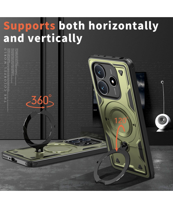 Titan-Ring - Coque Xiaomi Redmi Note 14 Protection avec Anneau