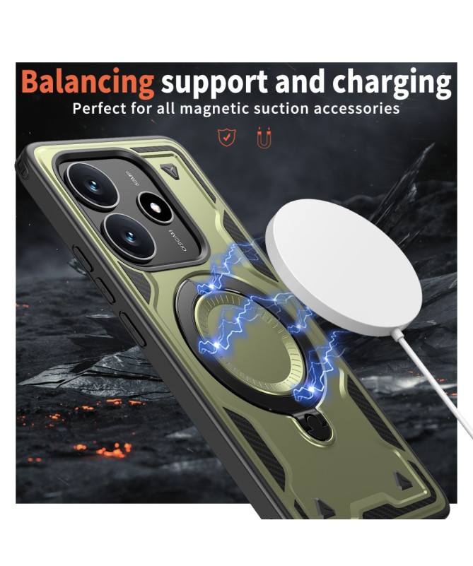 Titan-Ring - Coque Xiaomi Redmi Note 14 Protection avec Anneau