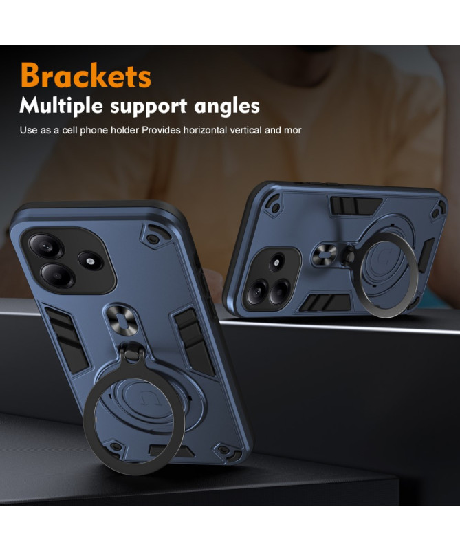 Rotak - Coque Xiaomi Redmi Note 14 avec Anneau Rotatif