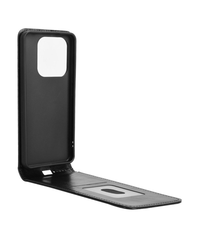 Monza - Housse Verticale Xiaomi Redmi Note 14 avec Porte-Carte