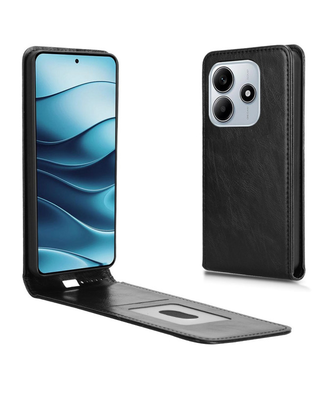 Monza - Housse Verticale Xiaomi Redmi Note 14 avec Porte-Carte