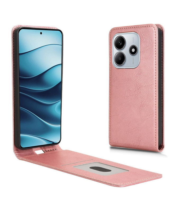 Monza - Housse Verticale Xiaomi Redmi Note 14 avec Porte-Carte