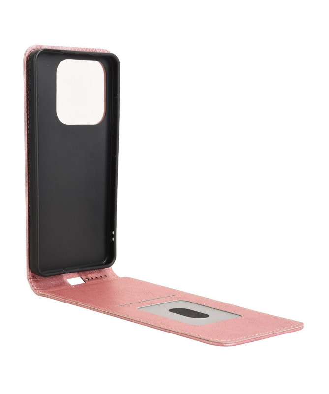 Monza - Housse Verticale Xiaomi Redmi Note 14 avec Porte-Carte