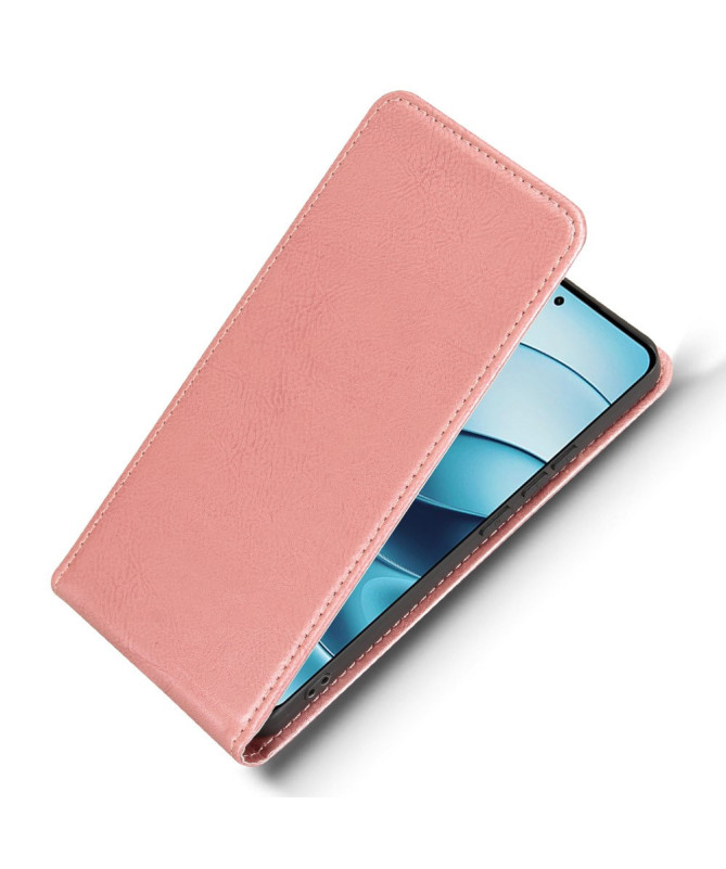 Monza - Housse Verticale Xiaomi Redmi Note 14 avec Porte-Carte