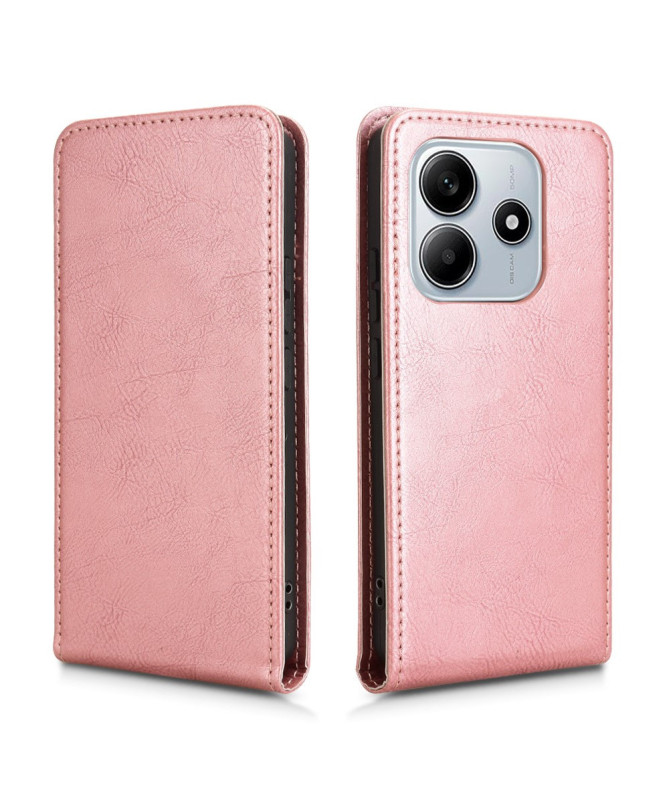 Monza - Housse Verticale Xiaomi Redmi Note 14 avec Porte-Carte