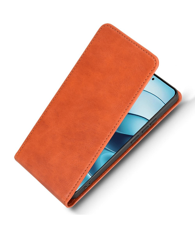 Monza - Housse Verticale Xiaomi Redmi Note 14 avec Porte-Carte