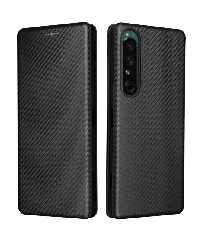 CARVIK - Étui Sony Xperia 1 IV Fibre de Carbone