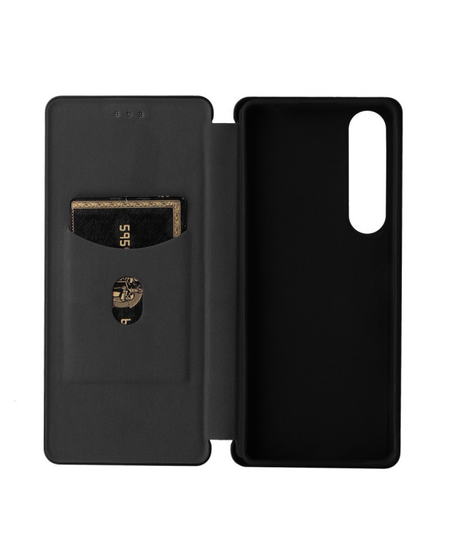 CARVIK - Étui Sony Xperia 1 IV Fibre de Carbone