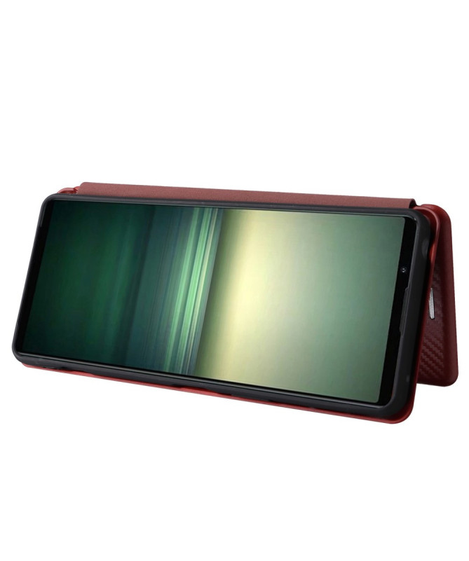 CARVIK - Étui Sony Xperia 1 IV Fibre de Carbone