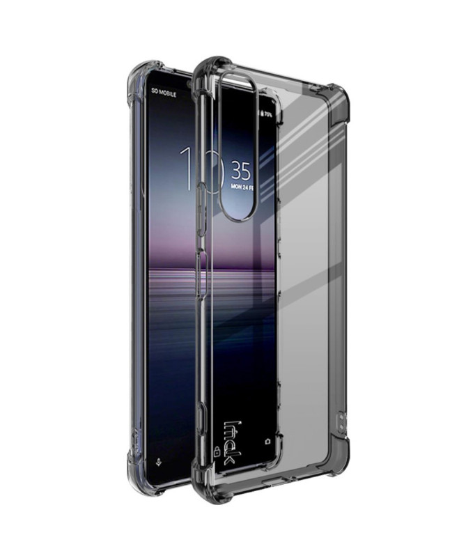 IMAK - Coque Sony Xperia 1 IV Transparente avec Airbags