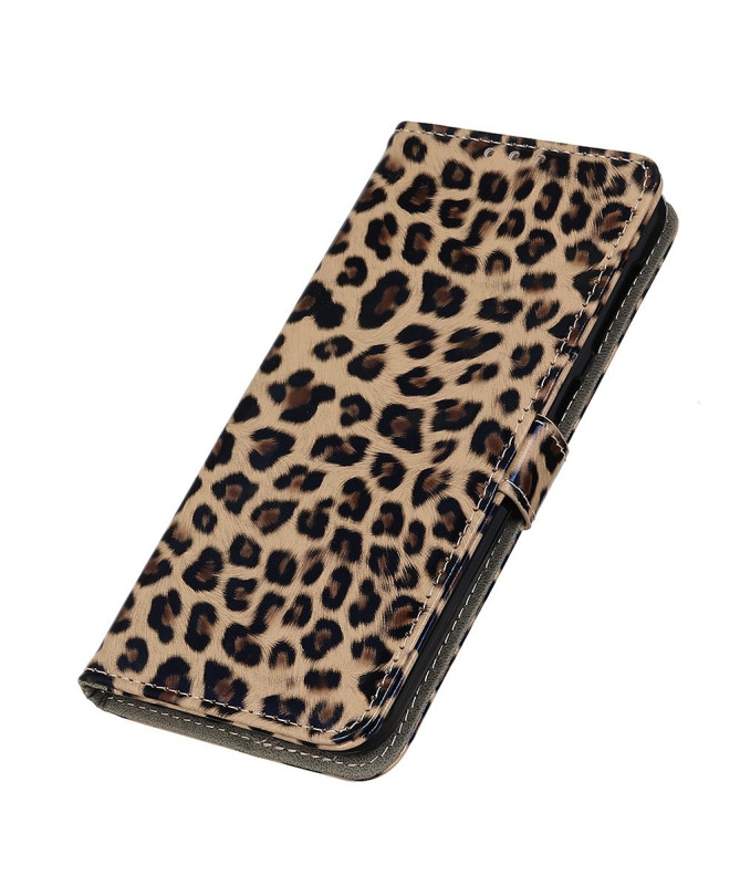Housse Sony Xperia 1 IV Simili Cuir Style Léopard