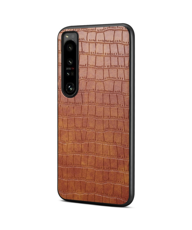 Alligra - Coque Sony Xperia 1 IV en Simili Cuir Alligator