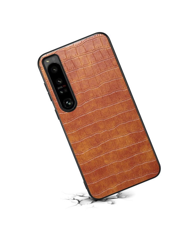 Alligra - Coque Sony Xperia 1 IV en Simili Cuir Alligator