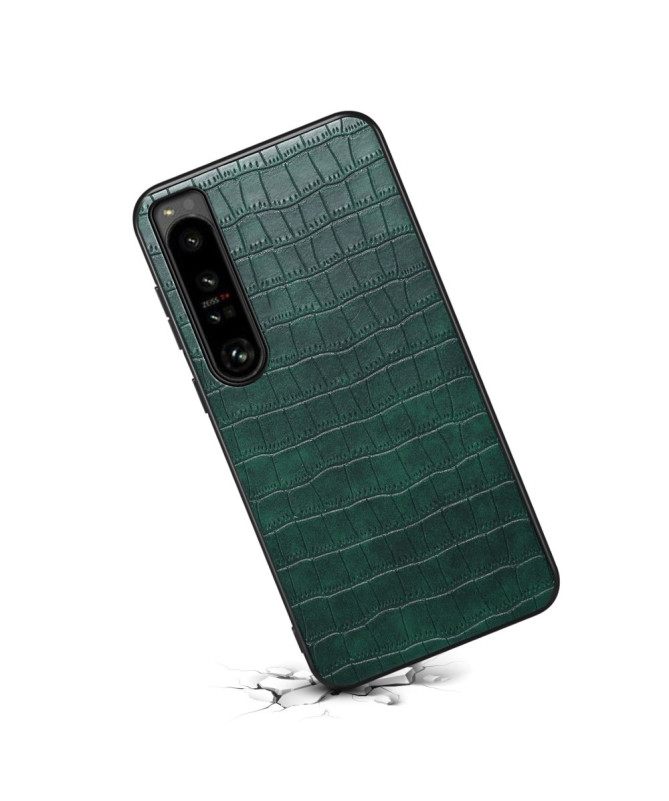 Alligra - Coque Sony Xperia 1 IV en Simili Cuir Alligator