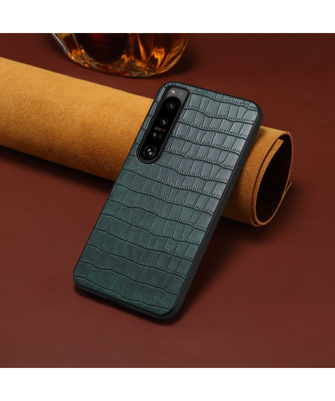 Alligra - Coque Sony Xperia 1 IV en Simili Cuir Alligator