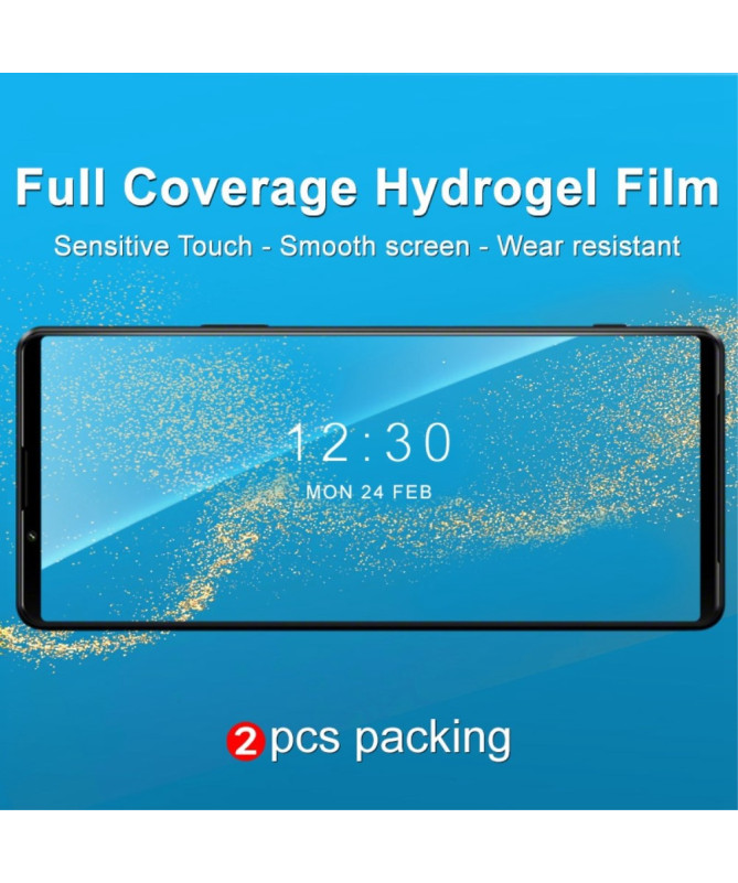 Protection d'écran Sony Xperia 1 IV en hydrogel (2 pièces)