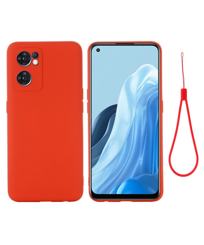 Silkor - Coque Oppo Find X5 Lite silicone liquide