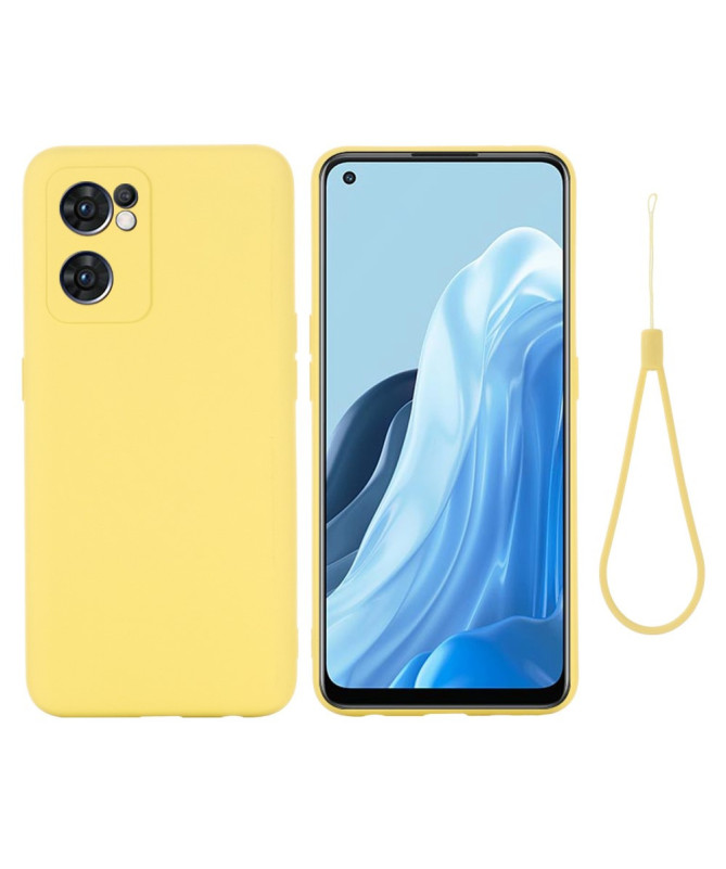 Silkor - Coque Oppo Find X5 Lite silicone liquide