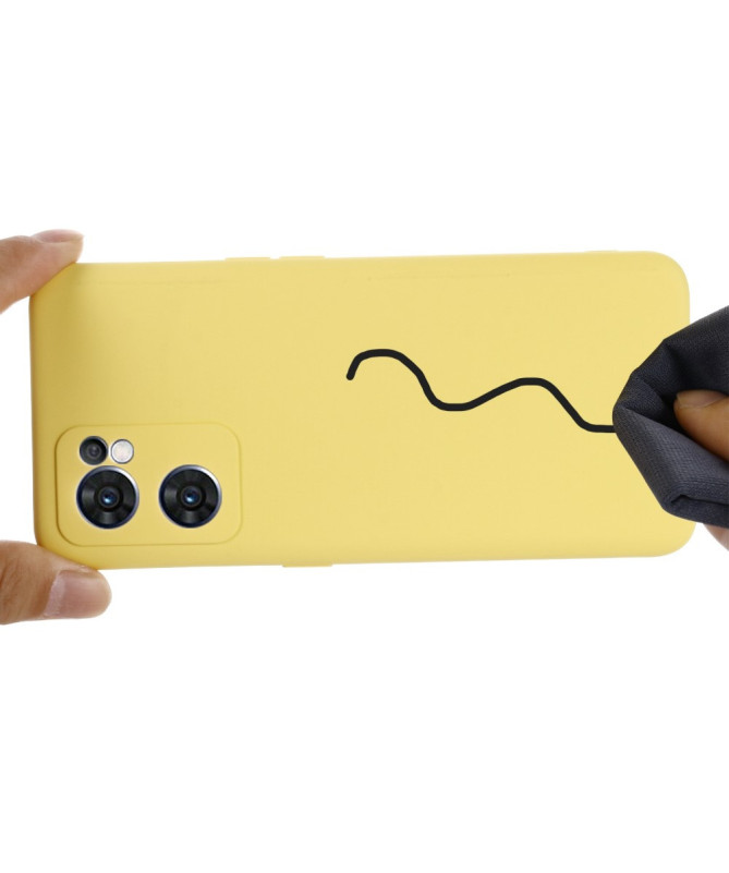 Silkor - Coque Oppo Find X5 Lite silicone liquide