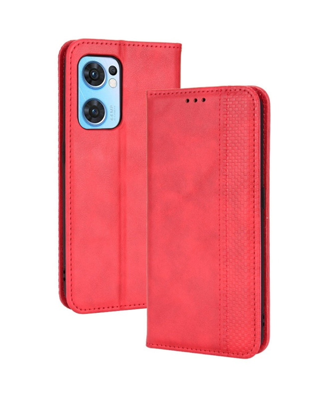 Eldora - Housse Oppo Find X5 Lite à Rabat Vintage