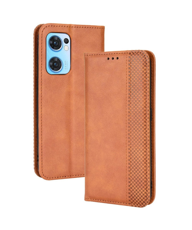 Eldora - Housse Oppo Find X5 Lite à Rabat Vintage