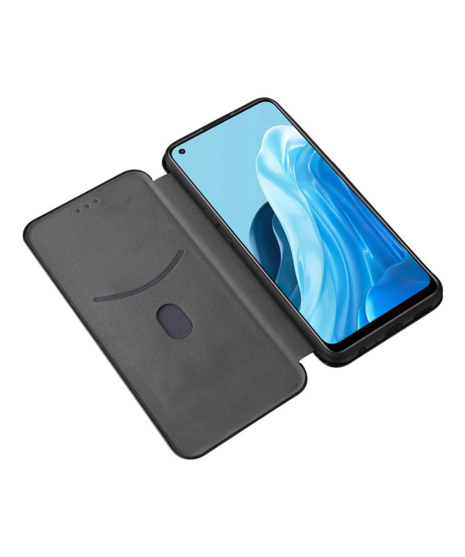 CARVIK - Étui Oppo Find X5 Lite Fibre de Carbone