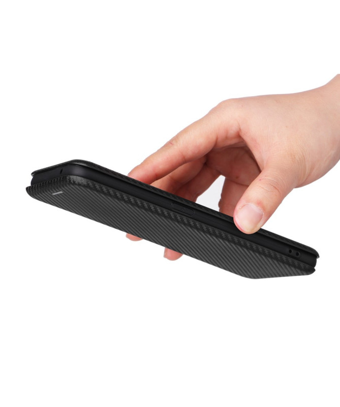 CARVIK - Étui Oppo Find X5 Lite Fibre de Carbone