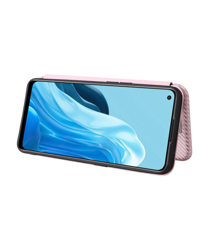 CARVIK - Étui Oppo Find X5 Lite Fibre de Carbone