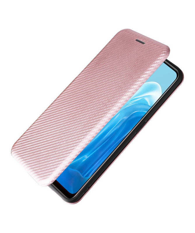 CARVIK - Étui Oppo Find X5 Lite Fibre de Carbone
