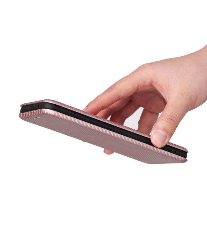 CARVIK - Étui Oppo Find X5 Lite Fibre de Carbone