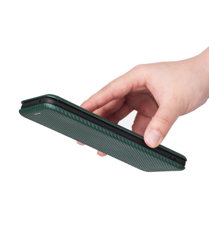 CARVIK - Étui Oppo Find X5 Lite Fibre de Carbone