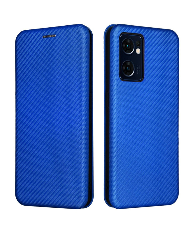 CARVIK - Étui Oppo Find X5 Lite Fibre de Carbone