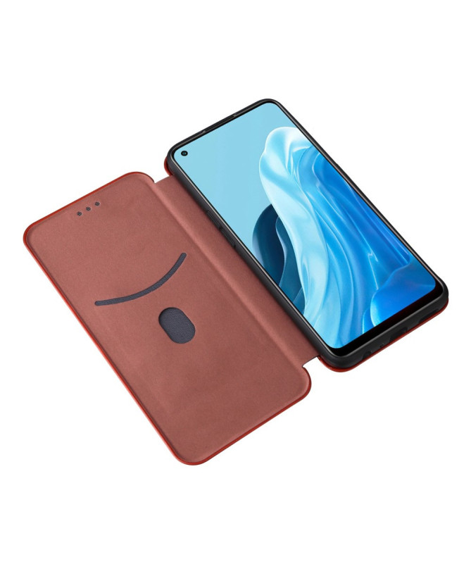 CARVIK - Étui Oppo Find X5 Lite Fibre de Carbone