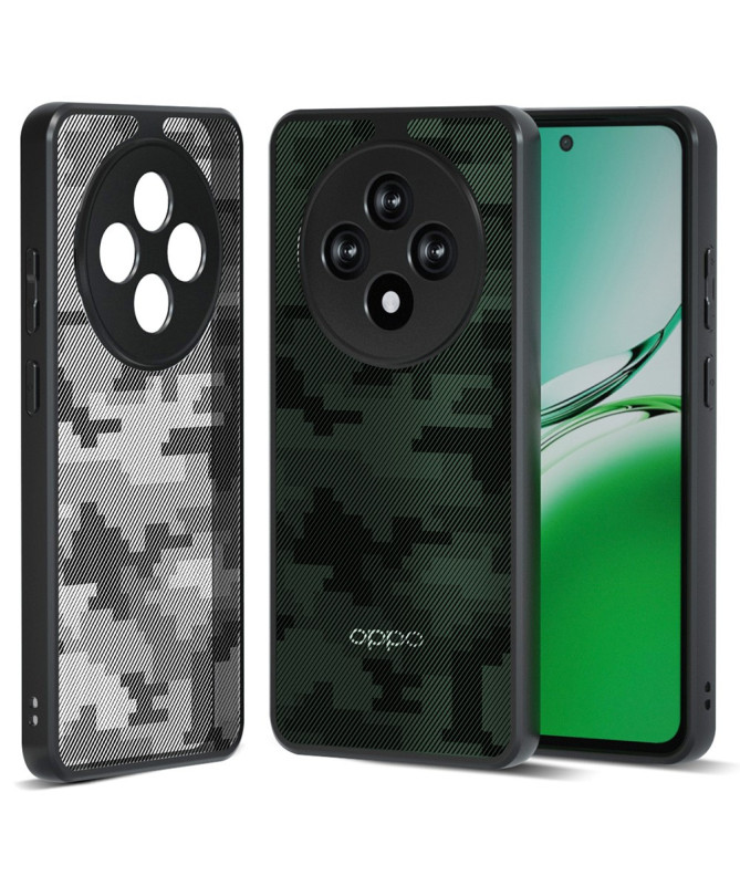 Coque Oppo Reno 12 F / 12 FS 5G camouflage pixel