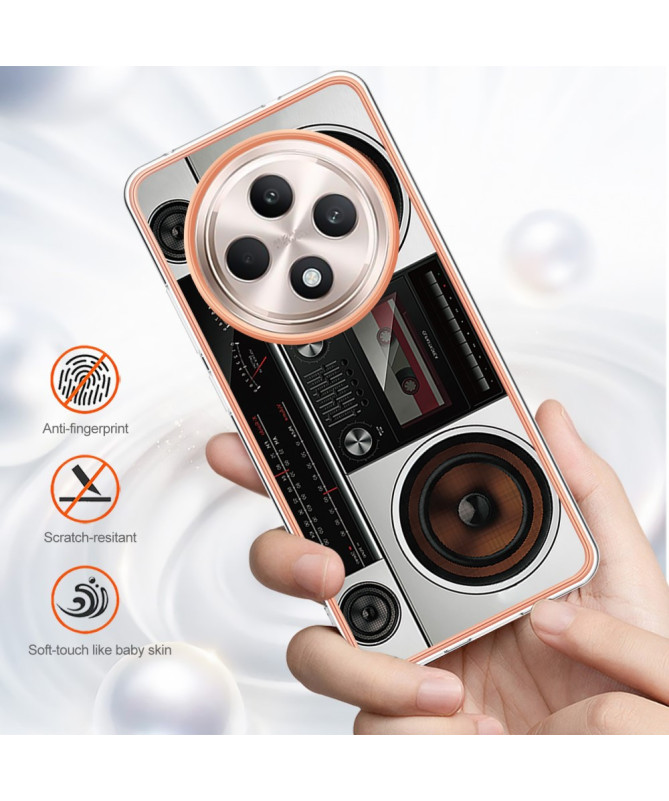 Coque Oppo Reno 12 F / 12 FS 5G Rétro Sound
