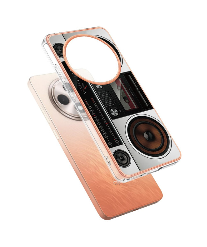Coque Oppo Reno 12 F / 12 FS 5G Rétro Sound