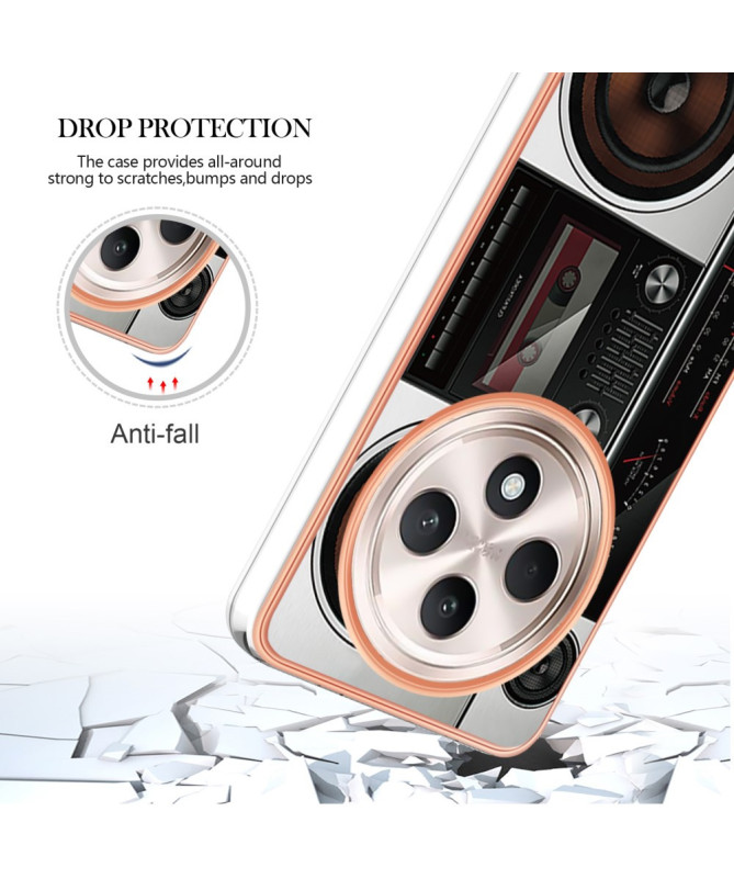 Coque Oppo Reno 12 F / 12 FS 5G Rétro Sound